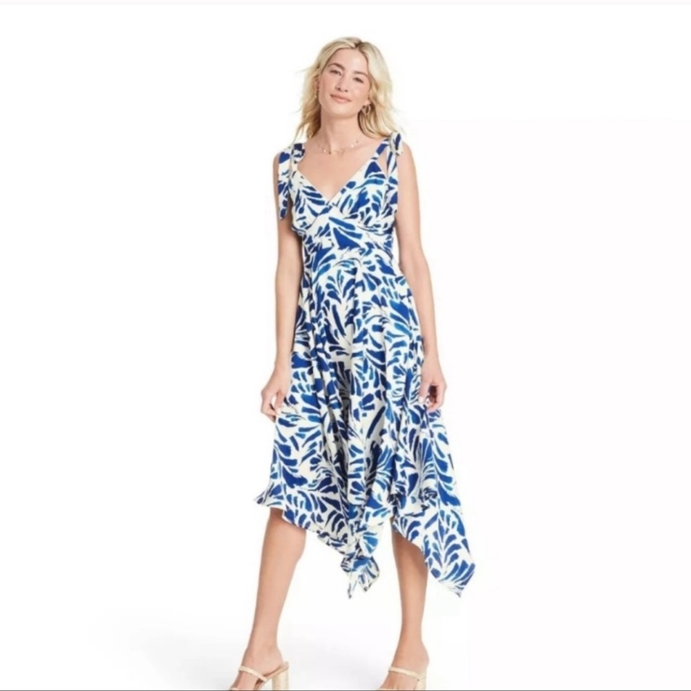 NWT Target x Alexis Botanical Asymmetrical Dress